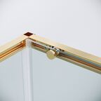 Душевой уголок Grossman Galaxy 100x70 120.K33.01.1070.32.00 без поддона, стекло прозрачное, профиль золото сатин