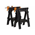 Портативные универсальные козлы для пиления с зажимом WORX WX065