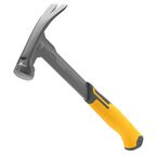 Молоток с прямым заострённым гвоздодёром DEWALT TOUGHSERIES, облегчённый 340 г. (DWHT51135-0)