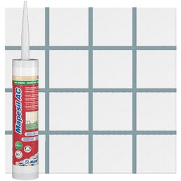 Cиликоновый герметик MAPEI MAPESIL AC 176 Зелено-серый, 0.310 кг