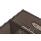 Контейнер для хранения Optima 16.5x12.9x30.5 см полипропилен цвет коричневый