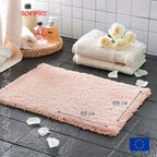 Коврик для ванной 55x65см Spirella Highland, розовый
