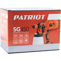 Краскопульт сетевой Patriot SG 450, 550 Вт, 800 л/мин