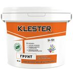 Грунт под декоративную штукатурку Klester Li-131 для наружных и внутренних работ 12 кг