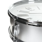Часы настенные IsTime Drum серебряные 44,5х17,3х43,5 см