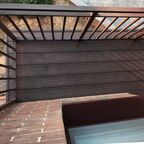 Террасная доска ДПК Decking Smart цвет Венге 4000x150x24 мм 0.6 м²