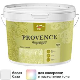Штукатурка декоративная Parade Ice Provence 15 кг цвет белый