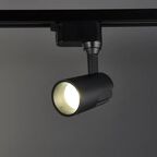Трековый светильник спот светодиодный Wolta WTL-15W/01B 15 Вт 6 м² цвет черный