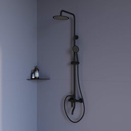 Душевая стойка RGW Shower Panels SP-24B черная