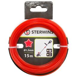 Леска для триммера Sterwins ø1.5 мм 15 м звезда