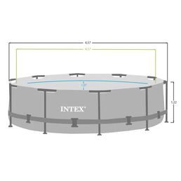 Бассейн каркасный Intex Metal Frame 28242NP 457x122 см с набором аксессуаров