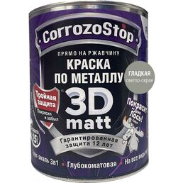 Быстросохнущая грунт-эмаль по металлу, ржавчине Finlux F-115 CorrozoStop 4603783207718