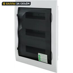 Щит распределительный встраиваемый Systeme Electric ЩРВ-П-36 36 модулей IP40 пластик