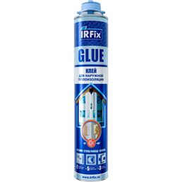 Профессиональный монтажный клей-пена для пенополистирола IRFIX GLUE 10016