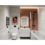 Каркас тумбы подвесной с раковиной Iddis Lahta LAH80W0i95K 50x80x47 см цвет белый