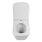Унитаз подвесной BelBagno Ardente-r BB520CH-TOR/SC безободковый, с крышкой микролифт, белый