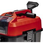 Пылесос строительный аккумуляторный Einhell TE-VC 18/10 Li PXC, 720 Вт, 10 л