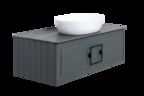 Столешница La Fenice Granite Black Olive Light Lappato FNC-03-VS03-100 100 см, черная