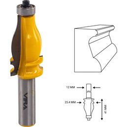 Кромочная фигурная фреза VIRA L553390