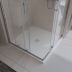 Душевой поддон из литьевого мрамора BelBagno Uno 80x80 TRAY-MR-UNO-A-80-35-W-BO белый