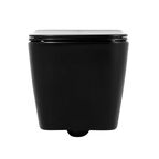Унитаз подвесной BelBagno Ardente-C BB3202CHR-MB черный матовый, без сиденья