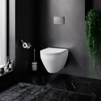 Инсталляция с подвесным безободковым унитазом Am.Pm Spirit V2.0 IS47031.701700 с сиденьем микролифт и клавишей