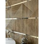 Стеновые панели декоративные из МДФ 3D / Цвет: палисандр / 4шт