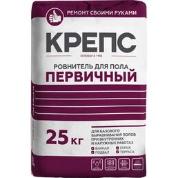Ровнитель для пола Крепс Первичный 25 кг