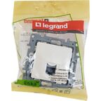 Розетка компьютерная RJ45 категория 5e UTP - Legrand Etika - слоновая кость