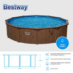 Бассейн Bestway комплект 488х132 см (561CU)