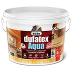 Пропитка для дерева Dufa Dufatex Aqua акриловая глянцевая цвет белый 5 л