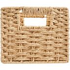 Корзина для хранения 30x15x18 см бумага цвет бежевый