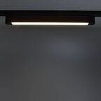 Трековый светильник линейный светодиодный Arte Lamp Lineetta 20 Вт однофазный 8 м² цвет черный