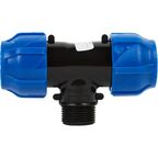 Тройник комбинированный Valfex 25x3/4"x25 мм НР полипропилен 1210022503425
