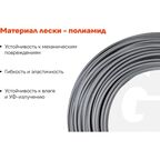 Армированная леска для триммеров Gigant
