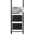Стремянка стальная Zalger 3 широкие ступени