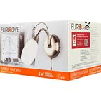 Бра Eurosvet Ginevra 22080/1 цвет античная бронза
