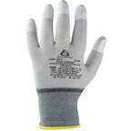 Защитные перчатки JAP-201 (XL) Volt Finger с углеродной нитью с полиуретановым покрытием кончиков пальцев