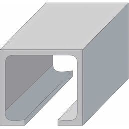 Верхняя направляющая для раздвижных дверей Palladium N1 12053