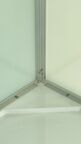 Душевая кабина AvaCan 120x90 D312SL стекло матовое, профиль хром, левая