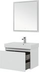 Комплект мебели Aquanet Nova Lite 76 см подвесной (тумба с раковиной и зеркалом)