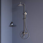 Душевая стойка RGW Shower Panels SP-25 хром, с изливом