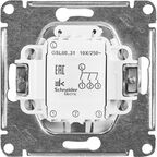 Выключатель встраиваемый Systeme Electric Glossa 3 клавиши цвет белый