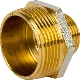 Ниппель 1 1/4"x3/4" НР латунь 027-8976