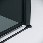 Душевой уголок Grossman Classic 110x90 120.K33.04.1190.21.10 без поддона, стекло тонированное, профиль черный матовый