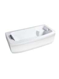 Ванна акриловая Wemor 170/80/55 S с каркасом и экраном