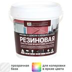 Краска резиновая Jobi трещиностойкая матовая прозрачная база C 1 л