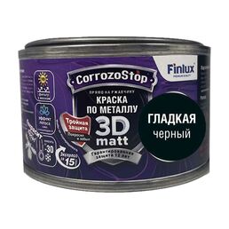 Быстросохнущая грунт-эмаль по металлу, ржавчине Finlux F-115 CorrozoStop 4603783210602