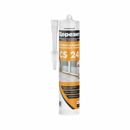 CERESIT CS 24 PREMIUM UNIVERSAL герметик универсальный силиконовый, прозрачный (280мл)