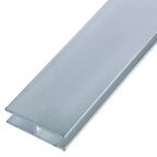 Профиль H-образный алюминий 25x8x25x1.5x2000 мм